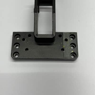 Original Vintage USA Steinberger Guitar BASE PLATE ONLY for R-Trem Trans-Trem Tremolo Bridge 1980s Black image 1