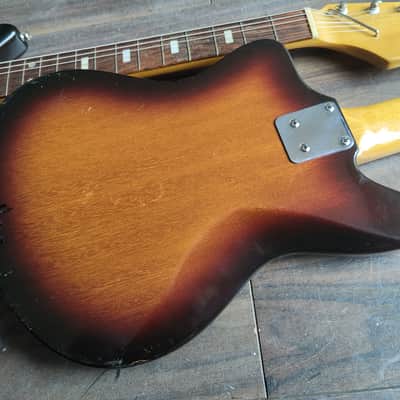 1960's Guyatone Japan LG-70 / Ibanez 1860 Electric Guitars (Matching Pair) image 12