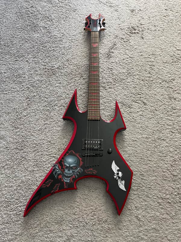 B.C. Rich Avenge Son Of A Beast Single Humbucker BC Black Red
