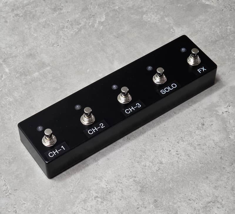 Enhanced Low-Profile Rectifier Bigfoot-Style Footswitch for Mesa Boogie (No Cable) image 1