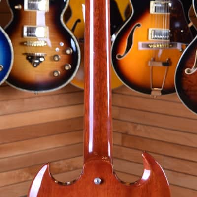 Gibson Custom 1961 Les Paul SG Standard Reissue VOS Maestro Vibrola Cherry Red image 11