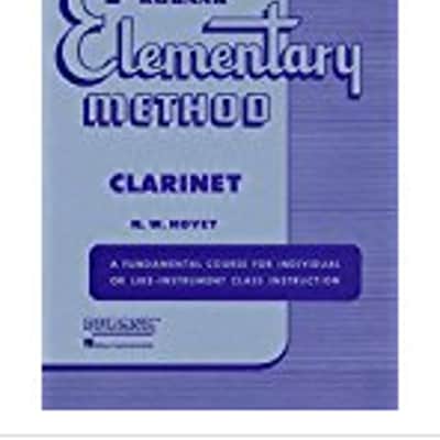 Rubank Elementary Method - CLARINET image 1