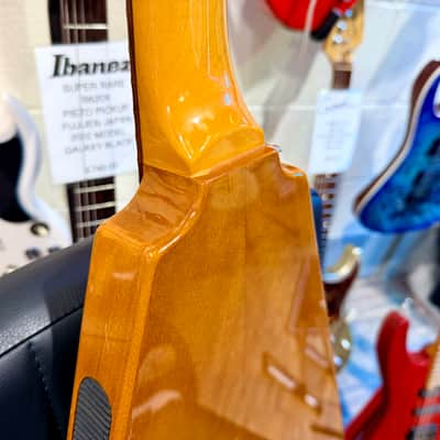 🔥2003 RARE🔥 Epiphone Korina Flying V ’58 Reissue~ Unsung Korea + Flight Case! image 17