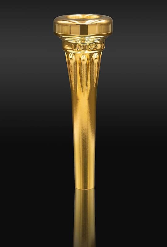 Lotus 7S Trumpet Brass Mouthpiece 3rd Generation - Gold Plated