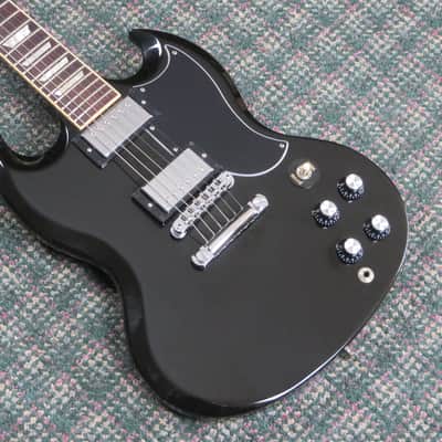 2011 Gibson 50th Anniversary SG Standard 24 Black/Ebony! 6 lbs. 4.6 oz.! w/OHSC image 1