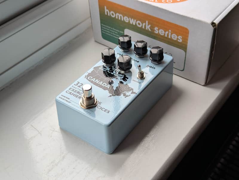 Winnipeg Electrical Co. Homework Series Blue Overdrive BD-2 Driver image 1