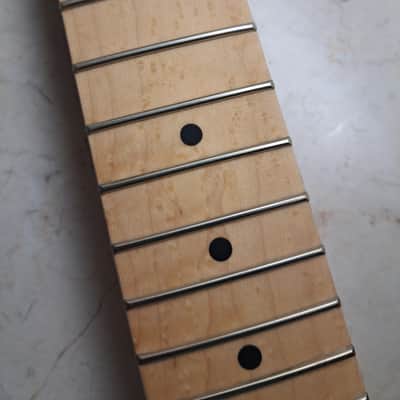 Mighty Mite 6-String Guitar Neck for Fender Stratocaster- Unfinished Birdseye Maple- NOS New Unused image 8