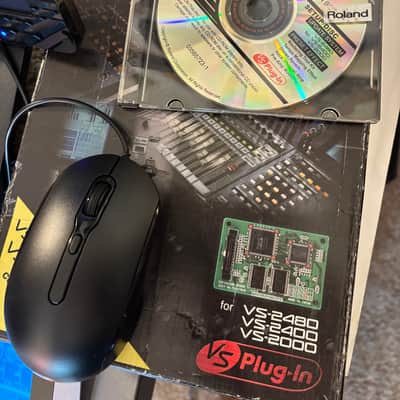 Roland VS-2480DVD Package LOADED 2x VS8F-3 cards & Plugins, 2x VS8F-2 FX + 120GB SSD, monitor, kybd, mouse image 4