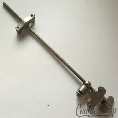*Leedy Snare Drum Strainer Eyelet+Hoop Mount 8 5/8" Nickel Vintage 10s Marching* image 2