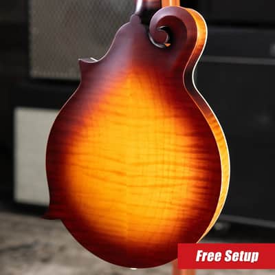 Gibson Custom Shop Sierra Hull F-5G VOS Varnish Mandolin - Sierra Burst with Hardshell Case image 2