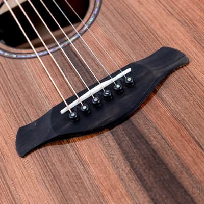 2023 Taylor Builders Edition 914ce Kona Edgeburst, Sinker Redwood + Honduran Rosewood w/ Case image 9