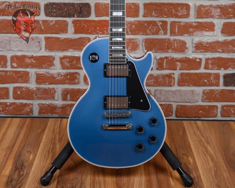 Gibson Custom Made to Measure Les Paul Custom Chambered Pelham Blue 2025 w/OHSC image 1