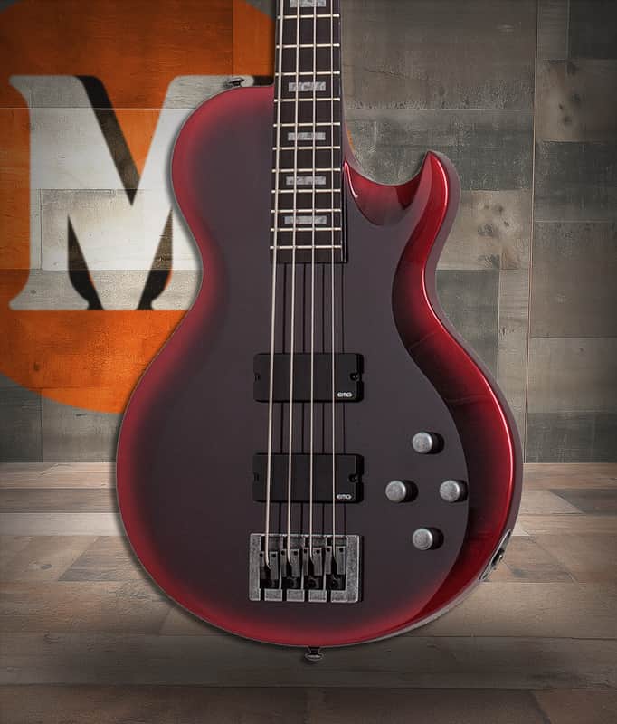 Schecter Nadja Peulen NP-4 - Red Syren (2292) image 1