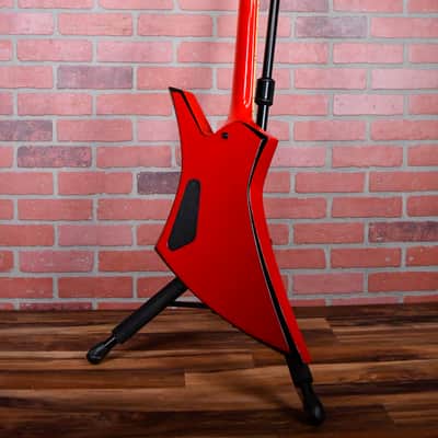 Jackson USA Marty Friedman Signature Kelly KE1MF 1998 Ferrari Red w/Black Bevels w/Jackson TSA Case image 7