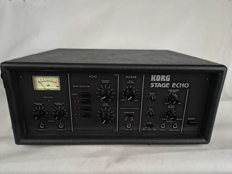 Korg SE-300 tape echo 70's - Black image 1