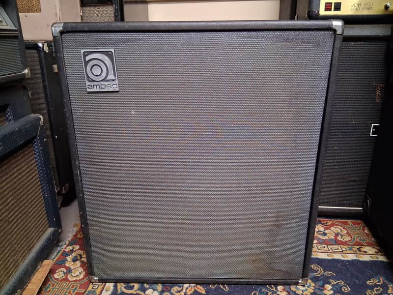 Ampeg V4 4x12 Guitar Bass Speaker Cabinet Early 1970s Original Eminence Speaker image 1