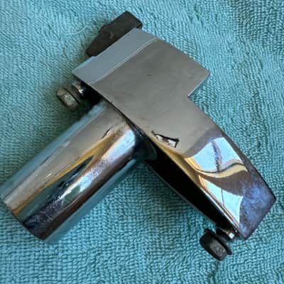 Rogers Tom Drum Mount or Spur bracket - Big R Memriloc XP8 - 1” Lot #4 70s - Chrome image 10