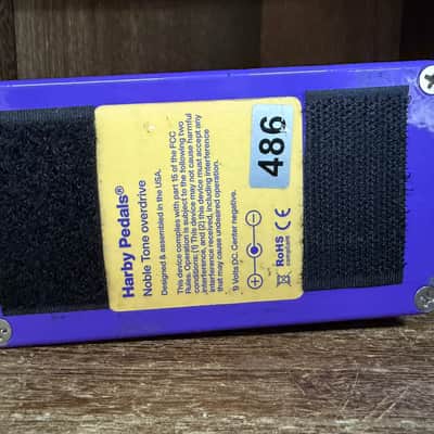 Harby Pedals Noble Tone 2023 - Present - Purple image 6