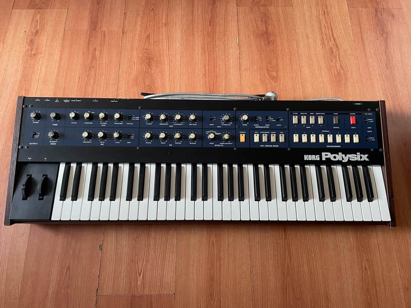 Korg PolySix 220v + Midi ModyPoly HiRes Tubbutec + Korg Flightcase image 1