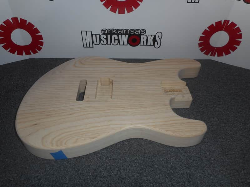 Allparts Fender Licensed Fender Strat Body, 1 Humbucker, Rear Routing #SBAO-1H image 1