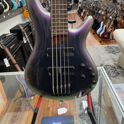Ibanez SR505E 2019 - Black Aurora Burst image 1