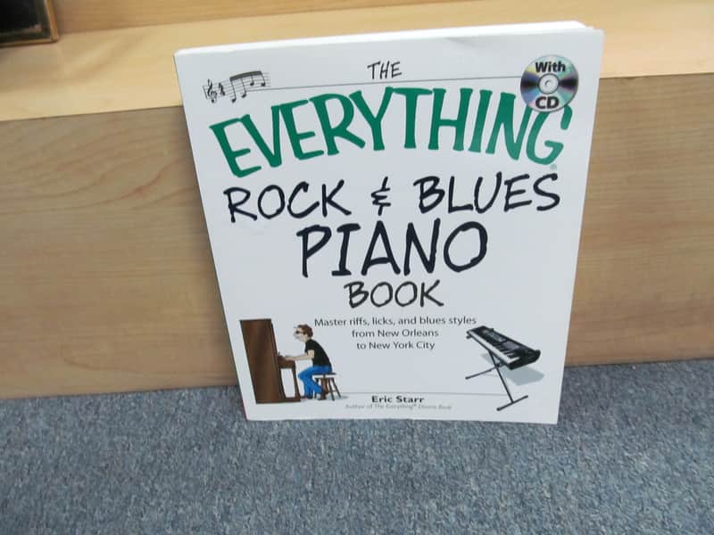 The Everything Rock and Blues Piano Book : Master Riffs, Licks, and Blues Styles from New Orleans to New City by Eric Starr BOOK ONLY image 1