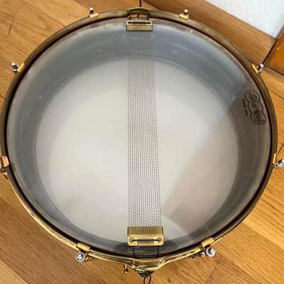 Ludwig  Black Beauty 14x4 Snare Drum  Vintage 20s Dance Model image 21