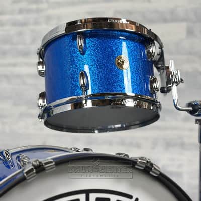 Gretsch Broadkaster 3pc Drum Set 20/12/14 Blue Sparkle image 3
