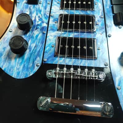 Formanta Style USSR Electric Guitar Built In Tone Bender Soviet Germanium Fuzz image 12
