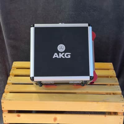 AKG P220 Large Diaphragm Cardioid Condenser Microphone 2010s - Black image 2