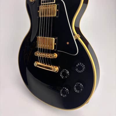 1985 Gibson Les Paul Custom Ebony, Gold Hardware All Original!  w/OHSC image 11