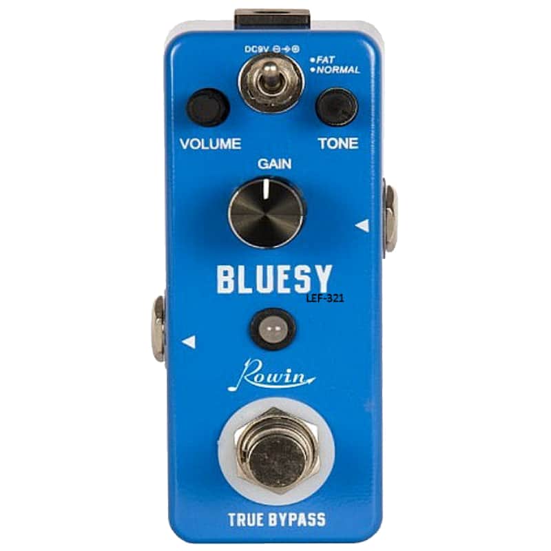 Rowin LEF-321 BLUESY Distortion Sweet and Wild Blues-breaker Marshall Guitar Tone Micro Pedal image 1