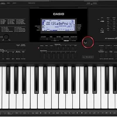 Casio CT-X3000 61-Key Portable Keyboard, Black