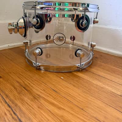 DW Design Series Acrylic 12x9" RackTom 2015 - Present Clear Acrylic image 5