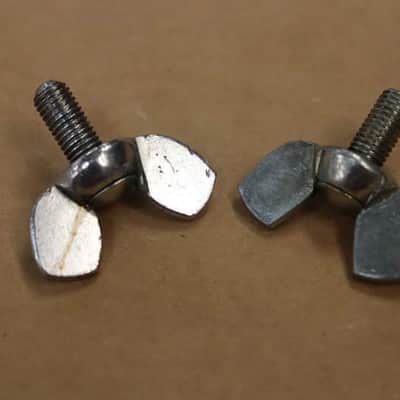 Ludwig 2pk Mickey Mouse 1/4-28" Long Wing Screw Vintage 1960's/1970's #3 image 2
