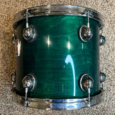 Premier Genista 12x10 tom drum in Terraverdi Green image 2