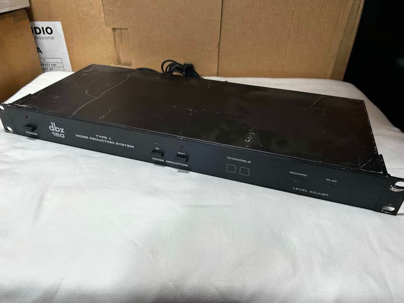 dbx 150 2-Channel Type I Noise Reduction System 1980s - Black imagen 1