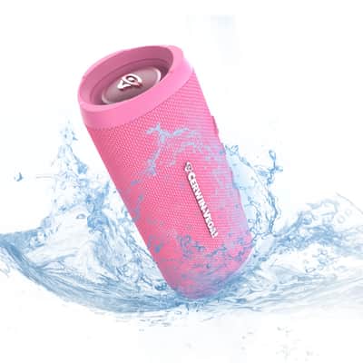 Cerwin-Vega VEGAMINI VMPNK Portable Bluetooth Hand Held Speaker with Strap,Pink image 4