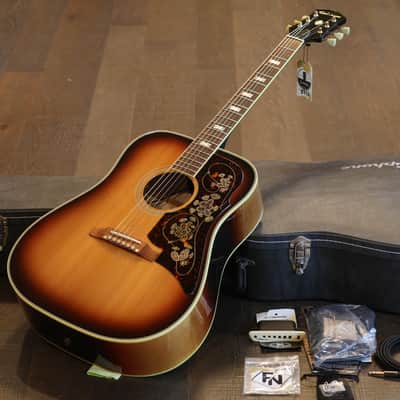 2021 Epiphone FT-110 Frontier (Gibson Montana) Acoustic Guitar Sunburst + OHSC image 1
