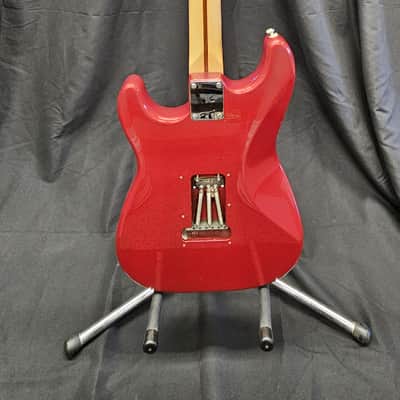 Fender Squier Stratocaster Electric Guitar Made in Mexico - Red image 2