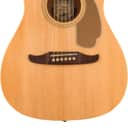 Fender California Series Malibu Player Parlor Acoustic Electric, Natural