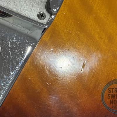 Yamaha SA50, Hollow Body Guitar, Sunburst, 1967, Made in Japan image 18