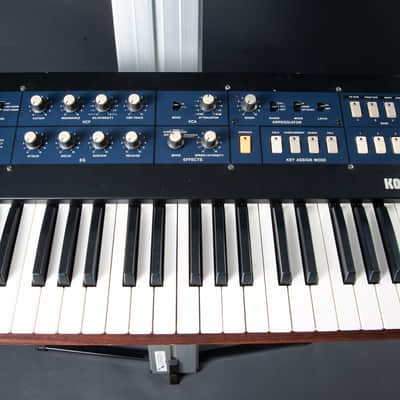 Vintage Korg PolySix analog synthesizer - serviced, calibrated and tuned, in original box image 5