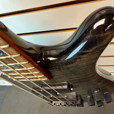 Spector NS-2 4 String Bass Made In USA, Transparent Grey with Hardshell Case - Pre Owned image 8