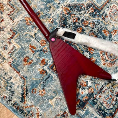 ESP Edwards E-FV-120D Cherry Flying V Japan image 3