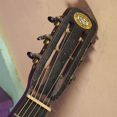 1930s Oahu (Kay) Squareneck Hawaiian Parlor Guitar (VIDEO! Fresh Work, Ready) image 3