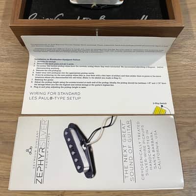 Seymour Duncan Zephyr Silver Strat Bridge Pickup White 11209-01-W NOS 2012 image 4
