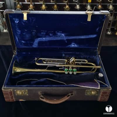 70`s Vincent Bach Stradivarius trumpet case mouhtpiece GAMONBRASS image 1