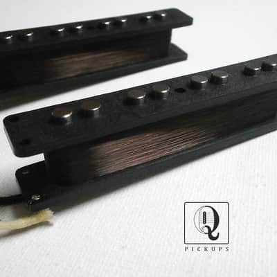 Jazz Bass Pickups Vintage Correct Hand Wound Alnico 5 SET Q pickups 1963 64 65 Custom Shop Fender image 1