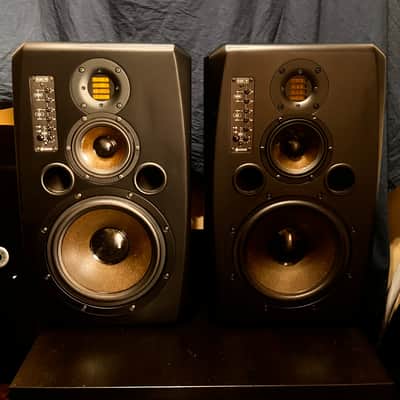 ADAM Audio S3X-V Vertical Active Nearfield / Midfield Monitors (Pair) 2010s - Black image 1